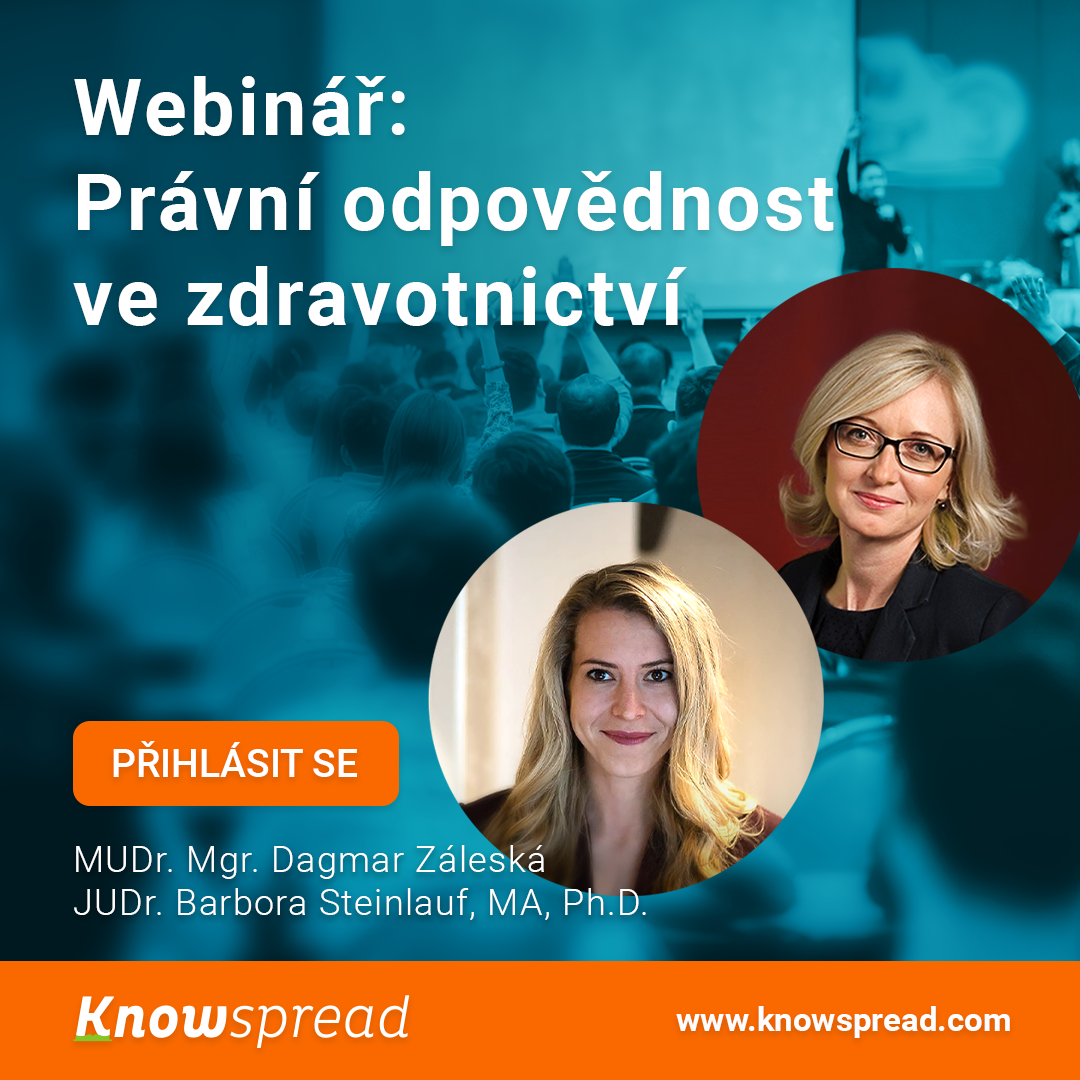Webinář právní odpovědnost ve zdravotnictví